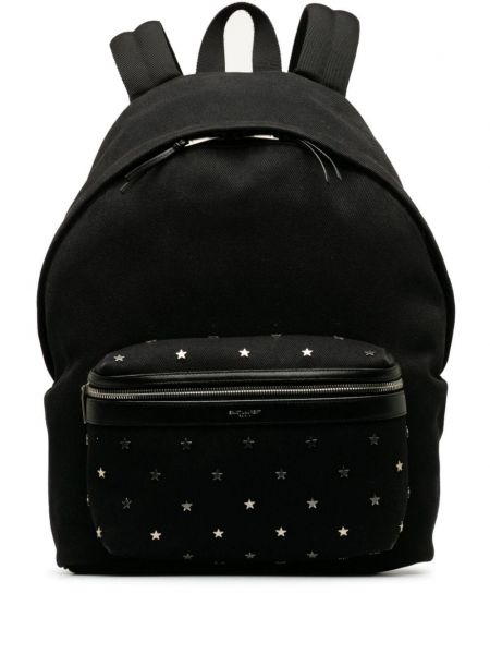 Hviezdny batoh s cvočkami Saint Laurent Pre-owned čierna