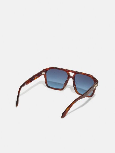 Okulary przeciwsłoneczne Quay Australia brązowe