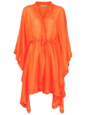 Drapeeritud kleit Clube Bossa oranž