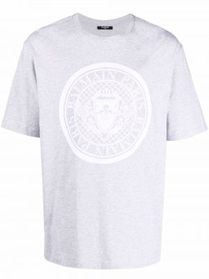 T-shirt Balmain grå