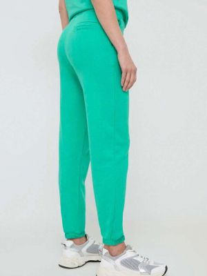 Sportovní kalhoty s aplikacemi Karl Lagerfeld zelené