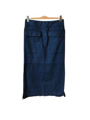 Spódnica jeansowa Marni Pre-owned niebieska