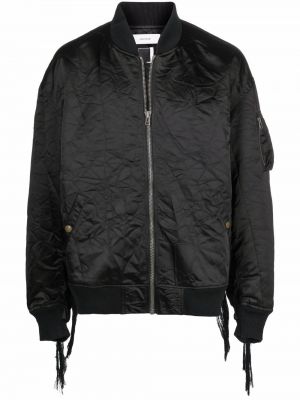 Chaqueta bomber acolchada Facetasm negro