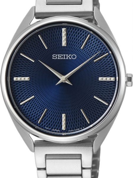 Синие часы Seiko