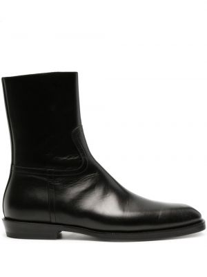 Chelsea boots en cuir Dries Van Noten noir