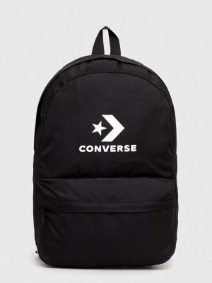 Plecak z nadrukiem Converse czarny