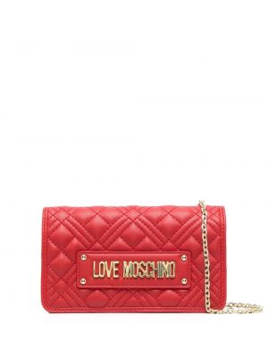 Kjedeposer Love Moschino rød