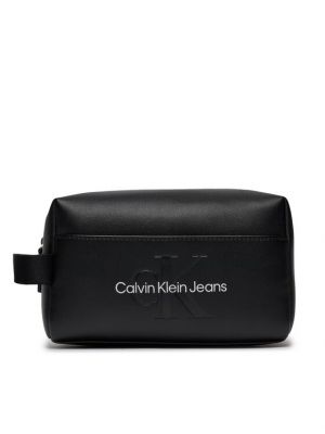 Kozmetická taška Calvin Klein Jeans čierna