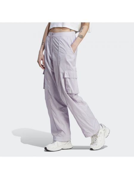 Nylonowe spodnie cargo Adidas