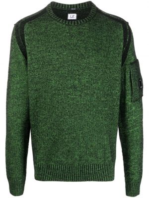 Пуловер C.p. Company зелено