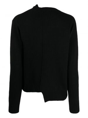 Sweter asymetryczny Ys czarny