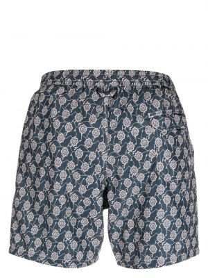 Geblümte shorts mit print Altea blau