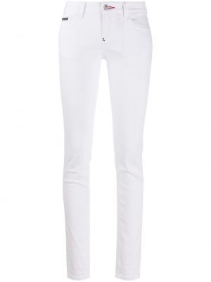 Skinny jeans Philipp Plein hvid