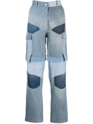 High waist straight jeans Srvc Studio blau