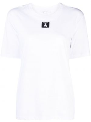 Памучна тениска Patrizia Pepe бяло