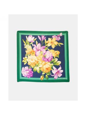 Pañuelo de seda de flores Fio De Martié