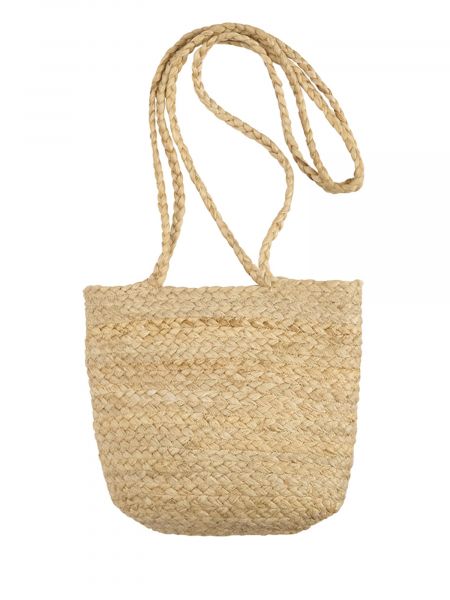 Mini borsa da spiaggia Pull&bear beige