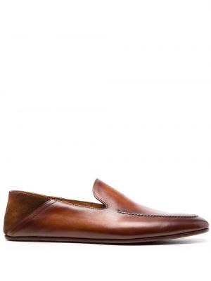 Slip-on nahast loafer-kingad Magnanni pruun