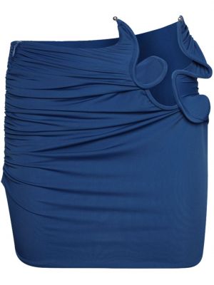 Mini sukně Christopher Esber modré