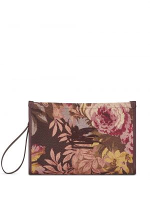 Potovalna torba s cvetličnim vzorcem s potiskom Etro