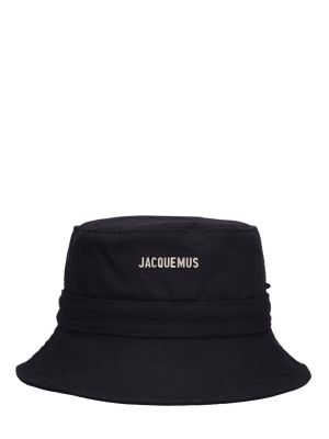 Cappello di cotone Jacquemus nero