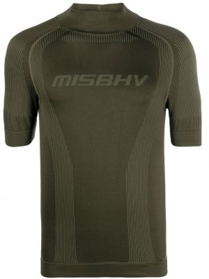 T-shirt con stampa Misbhv verde