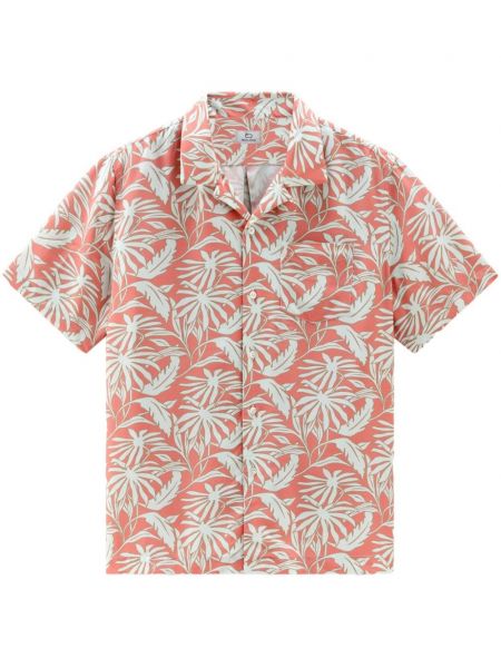 Риза с принт в тропически десен Woolrich
