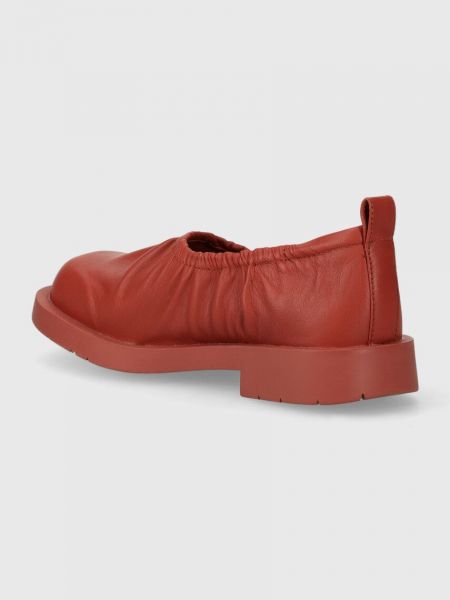 Bőr balerina cipők Camperlab piros