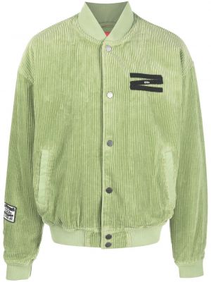 Bomber jakna iz rebrastega žameta 032c zelena