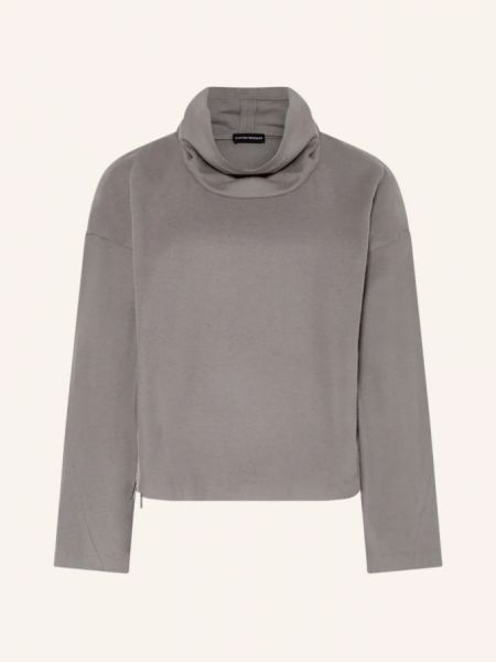 Пуловер Emporio Armani серый