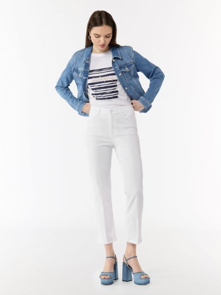 Jeans Comma Casual Identity blanc