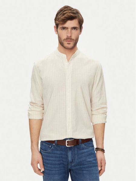 Camicia jeans Pepe Jeans beige