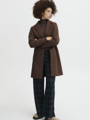 Пальто Ichi коричневое
