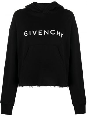 Hoodie s kapuljačom Givenchy crna