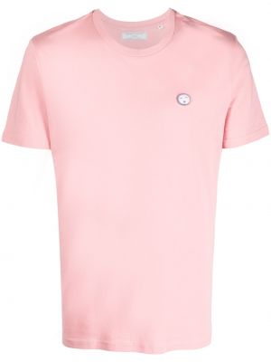 Тениска с кръгло деколте Société Anonyme розово