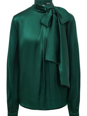 Блузка Alberta Ferretti зеленая