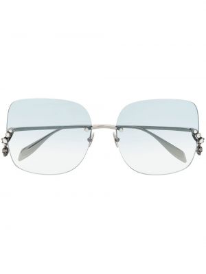 Sončna očala Alexander Mcqueen srebrna