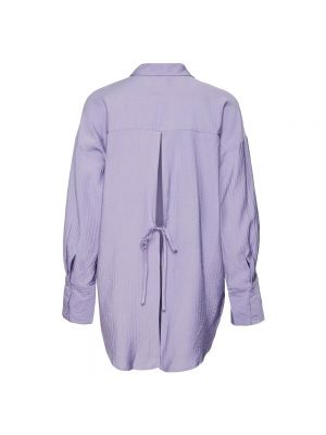Рубашка Vero Moda фиолетовая