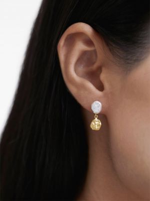 Boucles d'oreilles avec perles Monica Vinader