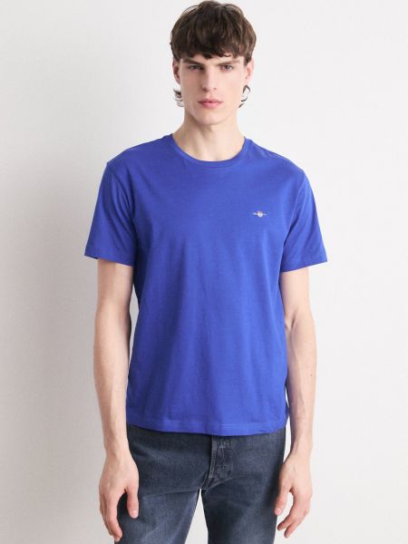 Базовая футболка Gant синяя
