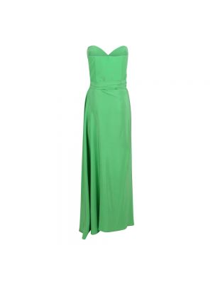 Jedwabna sukienka Federica Tosi zielona