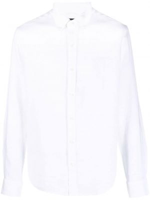 Lininė marškiniai Michael Kors balta