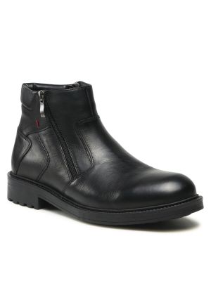 Kotníkové boty Caprice černé