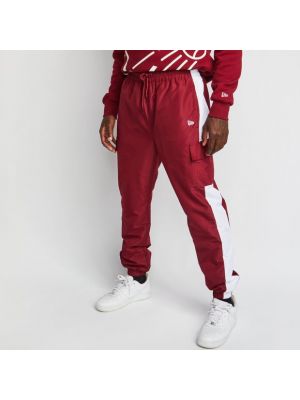 Pantaloni New Era rosso
