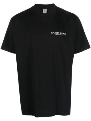 Bavlnené tričko s potlačou Sporty & Rich