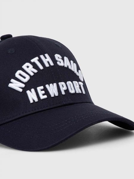 Pamučna kapa North Sails plava