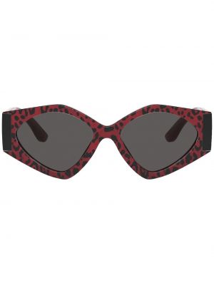 Slnečné okuliare s potlačou s leopardím vzorom Dolce & Gabbana Eyewear