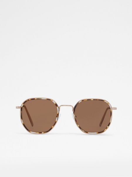 Okulary przeciwsłoneczne Aldo brązowe