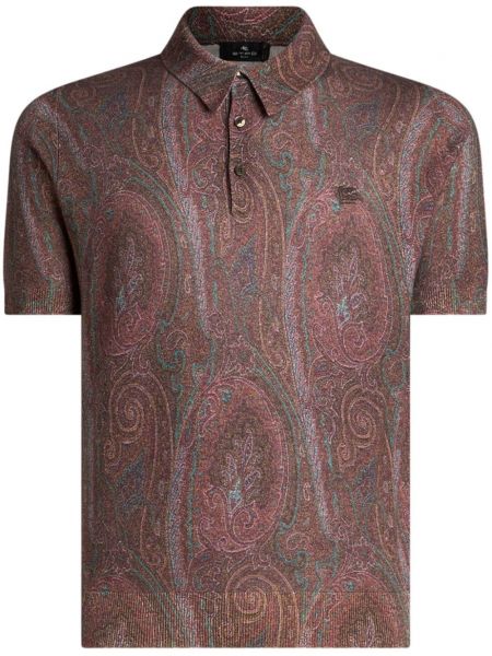 Poloshirt Etro rød