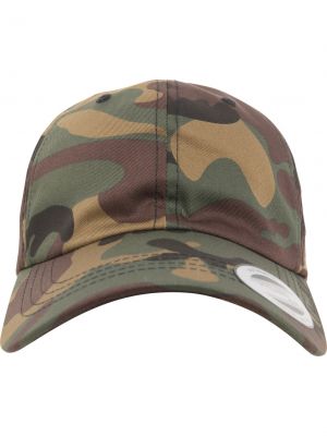 Βαμβακερό καπέλο Flexfit πράσινο